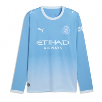 Manchester City Maglia Gara Casa Repliche 2026-27 Maniche Lunghe
